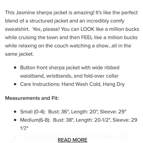 Black Sherpa Button Down Bomber Jacket- HYFVE - Picture 4 of 12